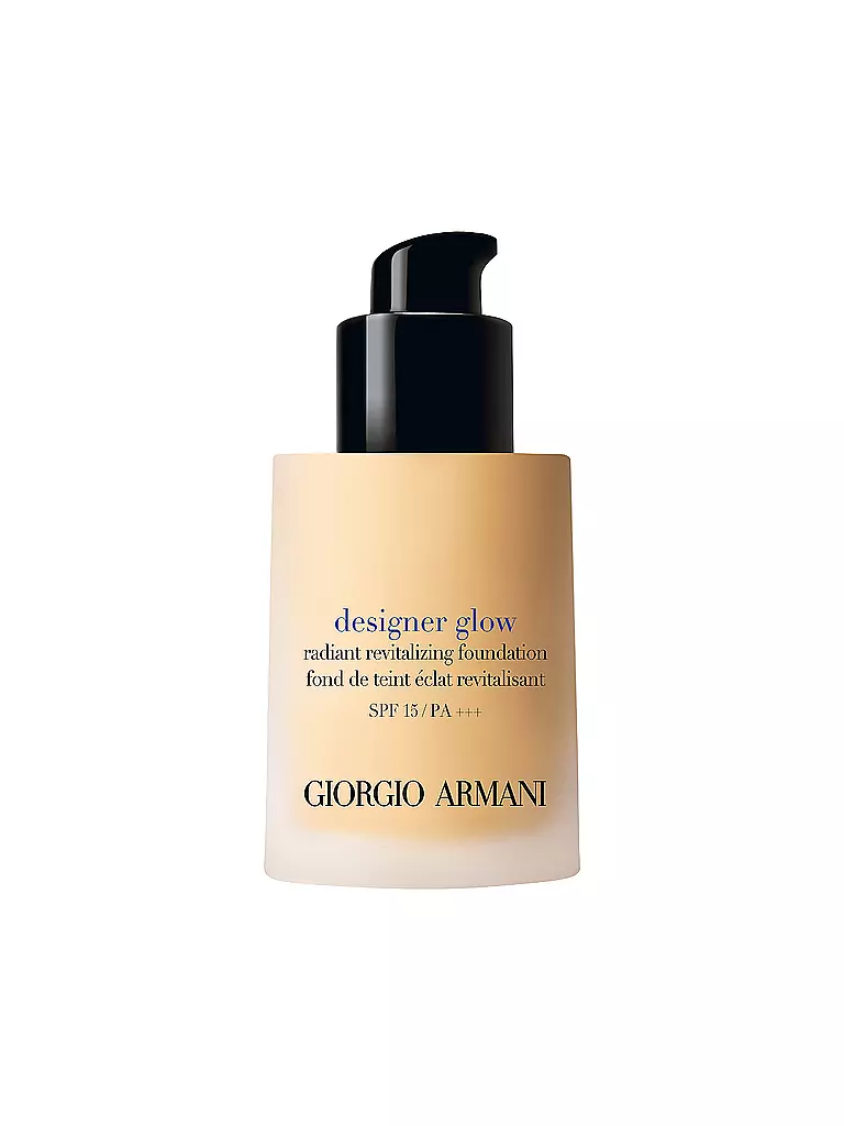 ARMANI COSMETICS |  Designer Glow Foundation 30ml LSF 20 (3) | camel