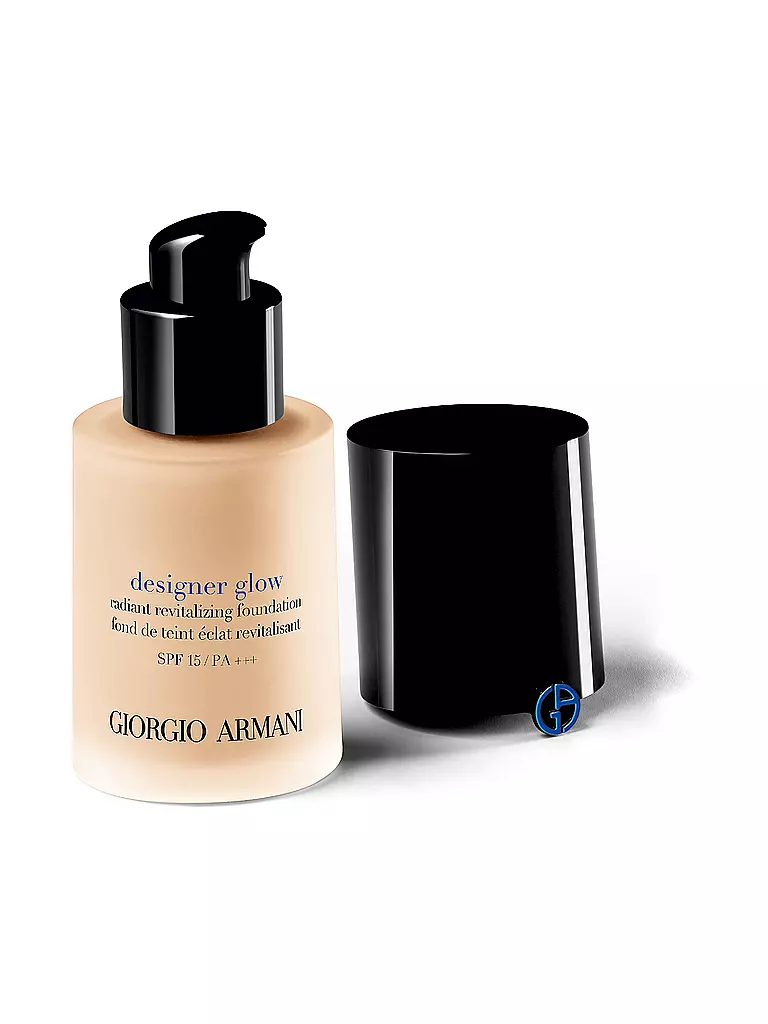 ARMANI COSMETICS |  Designer Glow Foundation 30ml LSF 20 (4) | camel