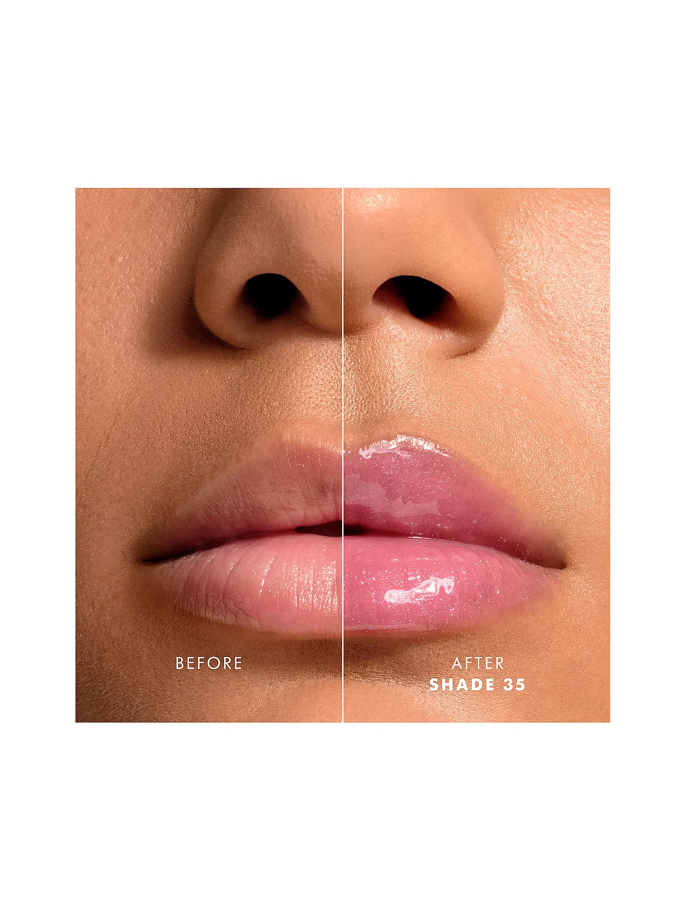 ARMANI COSMETICS | Lip Gloss - Prisma Glass Icy Plumper (35 Artict Mauve) | rosa
