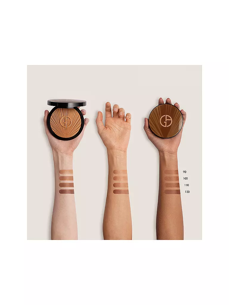 ARMANI COSMETICS | Luminous Silk Glow Bronzer (110 Sun Embrace) | hellbraun