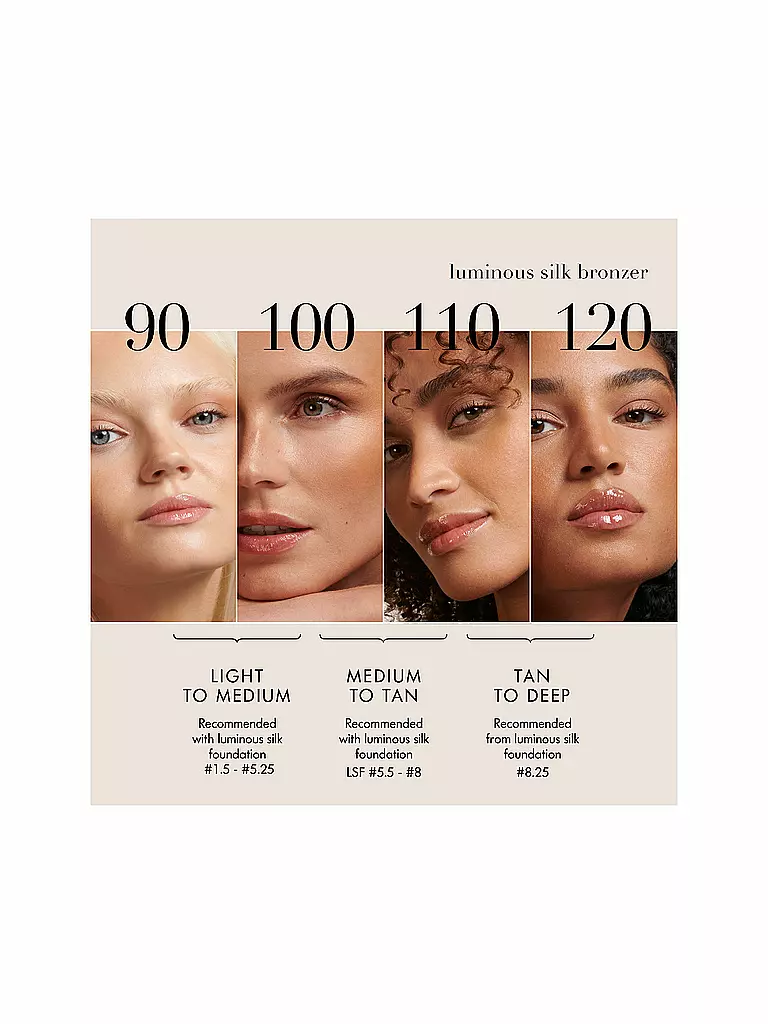 ARMANI COSMETICS | Luminous Silk Glow Bronzer (110 Sun Embrace) | hellbraun