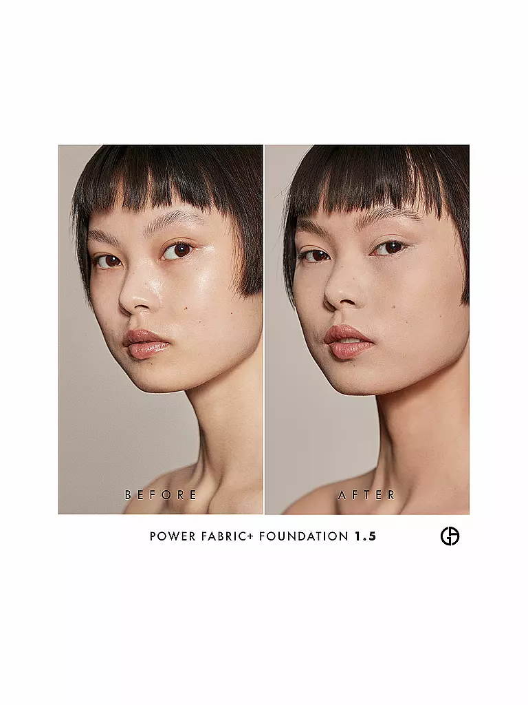 ARMANI COSMETICS | Power Fabric + Longwear High Coverage Foundation  ( 1.5 ) | camel