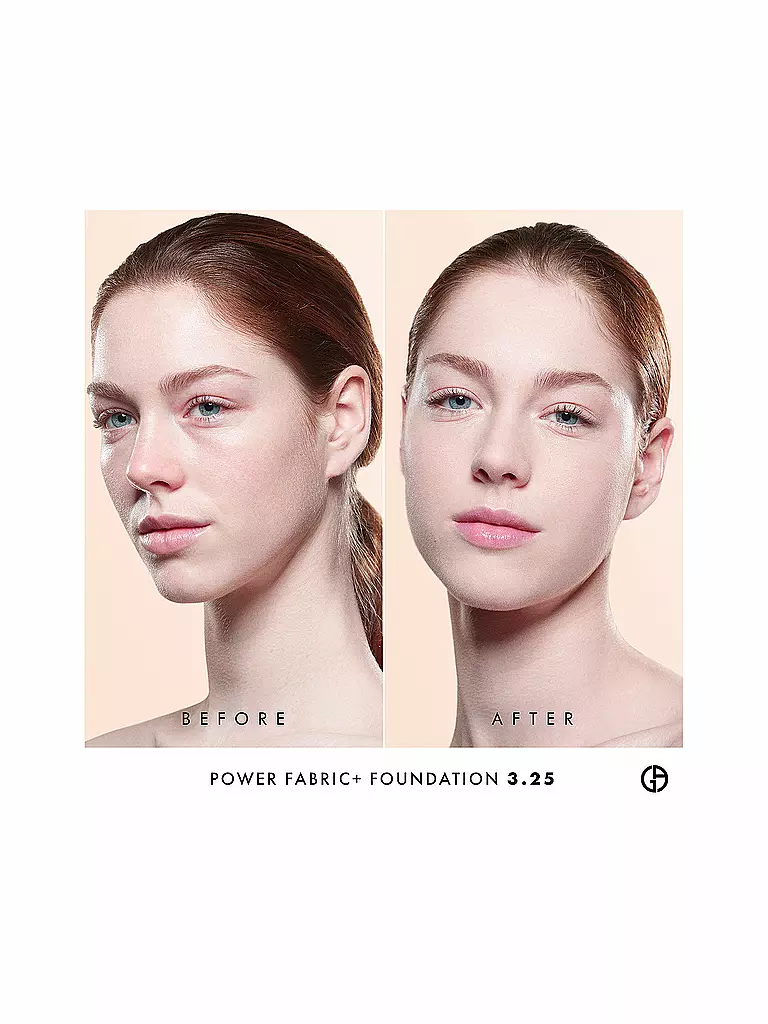 ARMANI COSMETICS | Power Fabric + Longwear High Coverage Foundation  ( 3.25 ) | camel