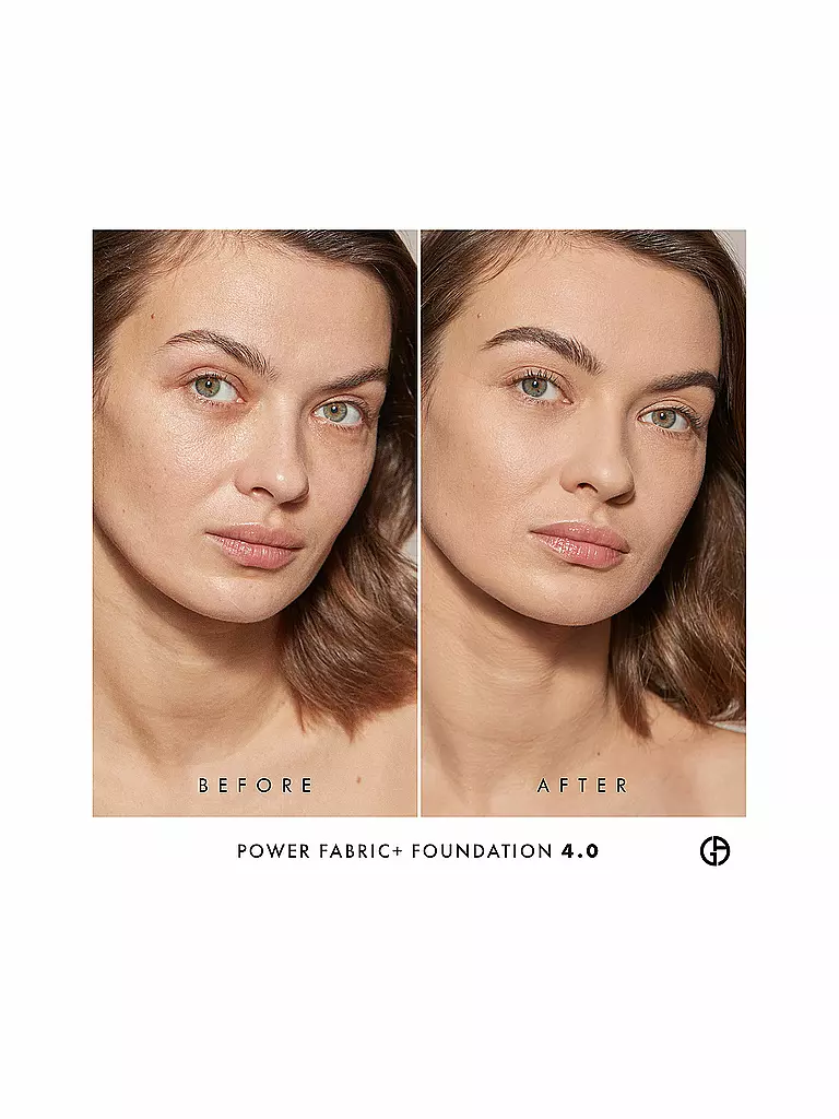 ARMANI COSMETICS | Power Fabric + Longwear High Coverage Foundation  ( 4 ) | camel