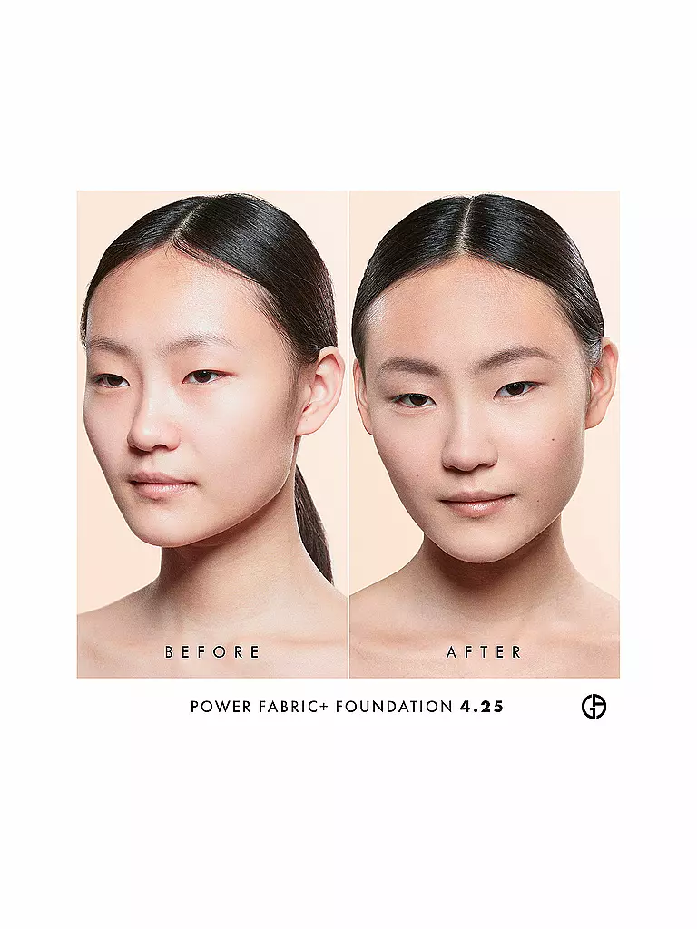 ARMANI COSMETICS | Power Fabric + Longwear High Coverage Foundation  ( 4.25 ) | camel