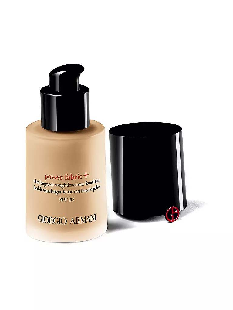 ARMANI COSMETICS | Power Fabric + Longwear High Coverage Foundation  ( 4.5 ) | camel