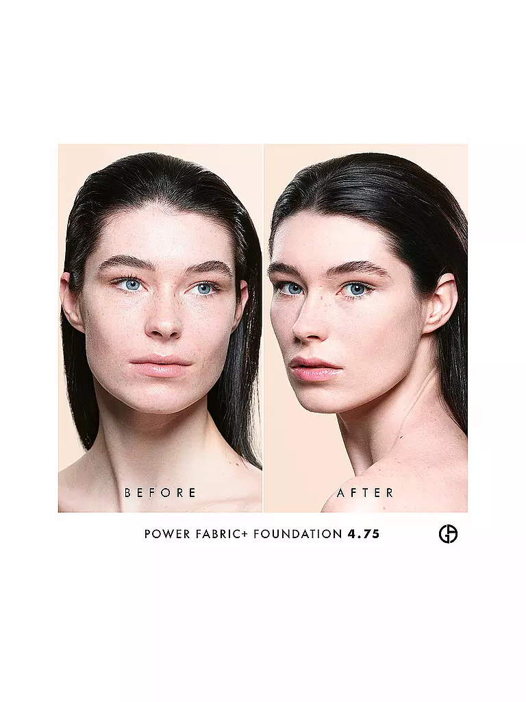 ARMANI COSMETICS | Power Fabric + Longwear High Coverage Foundation  ( 4.75 ) | camel