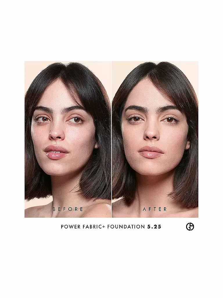 ARMANI COSMETICS | Power Fabric + Longwear High Coverage Foundation  ( 5.25 ) | camel