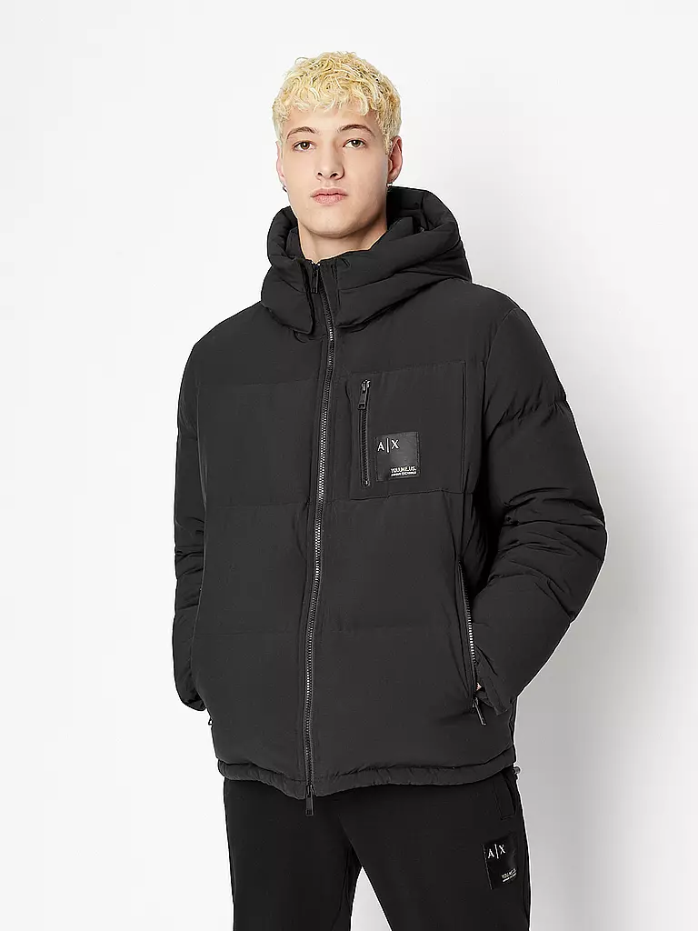 ARMANI EXCHANGE | Daunensteppjacke  | schwarz