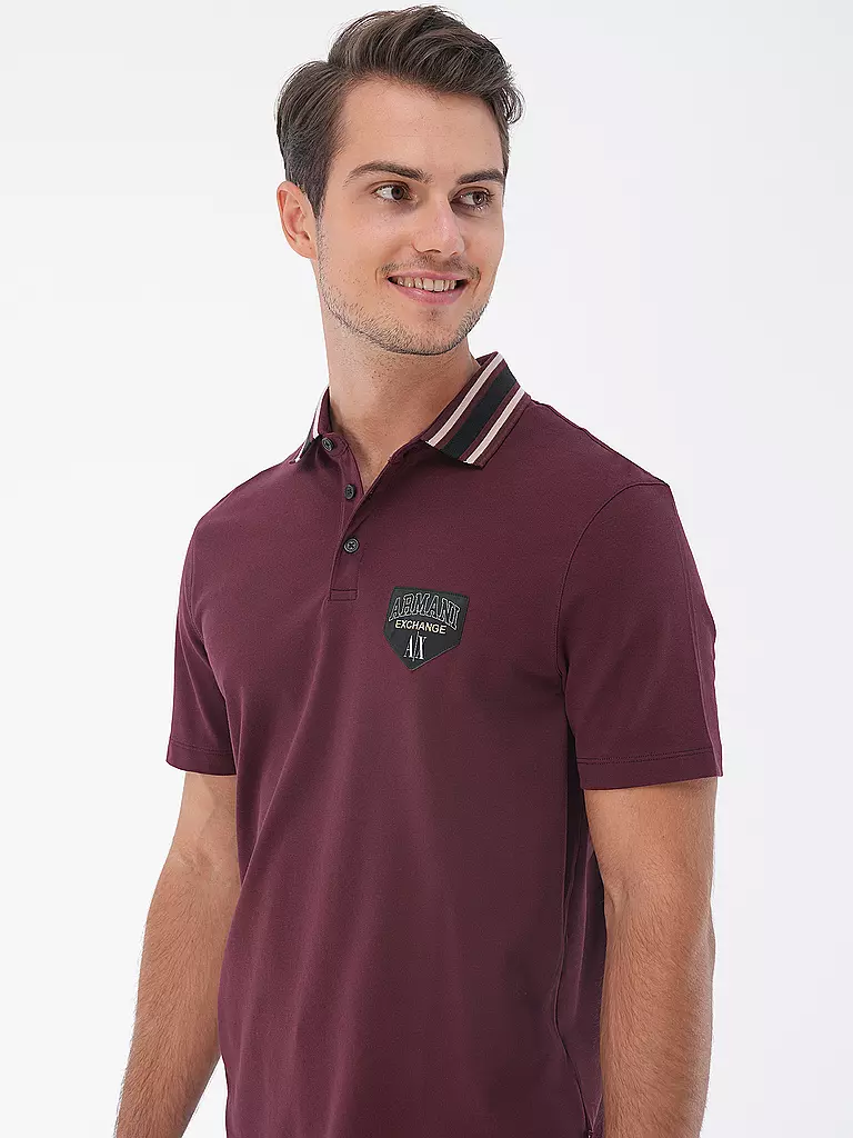 ARMANI EXCHANGE | Poloshirt | rot