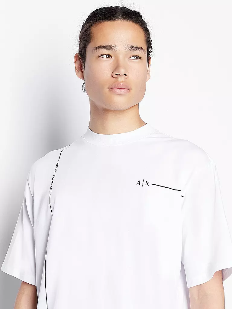 ARMANI EXCHANGE | T-Shirt Relaxed Fit  | weiss