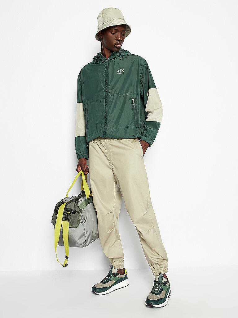 ARMANI EXCHANGE Windbreaker grün
