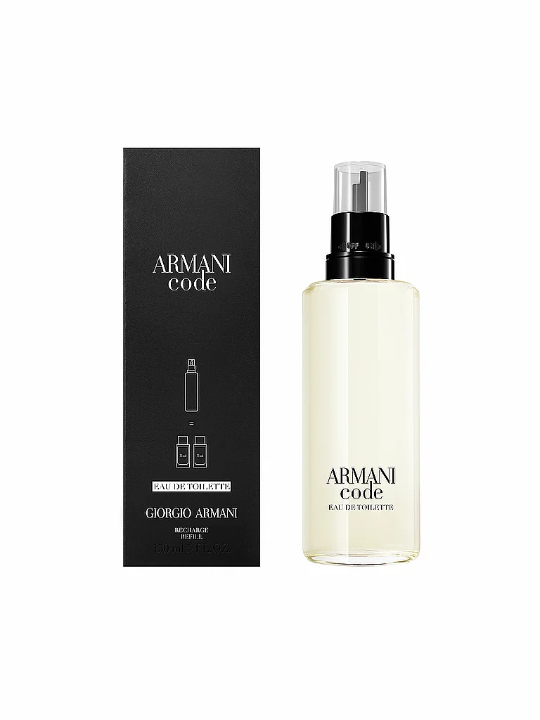 Giorgio Armani Code Pour Homme Eau de Toilette Recharge 150ml 3