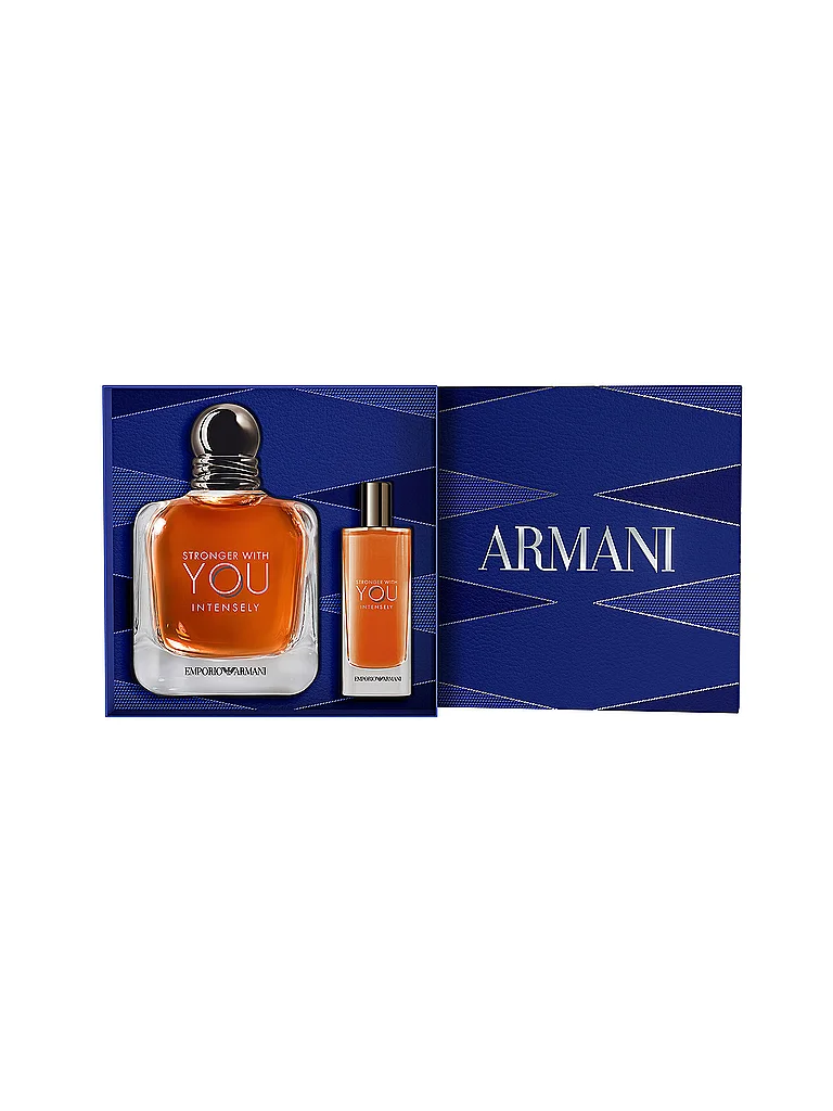 Giorgio Armani Geschenkset -  Stronger With You Intensely Set 100ml / 15ml herren 4