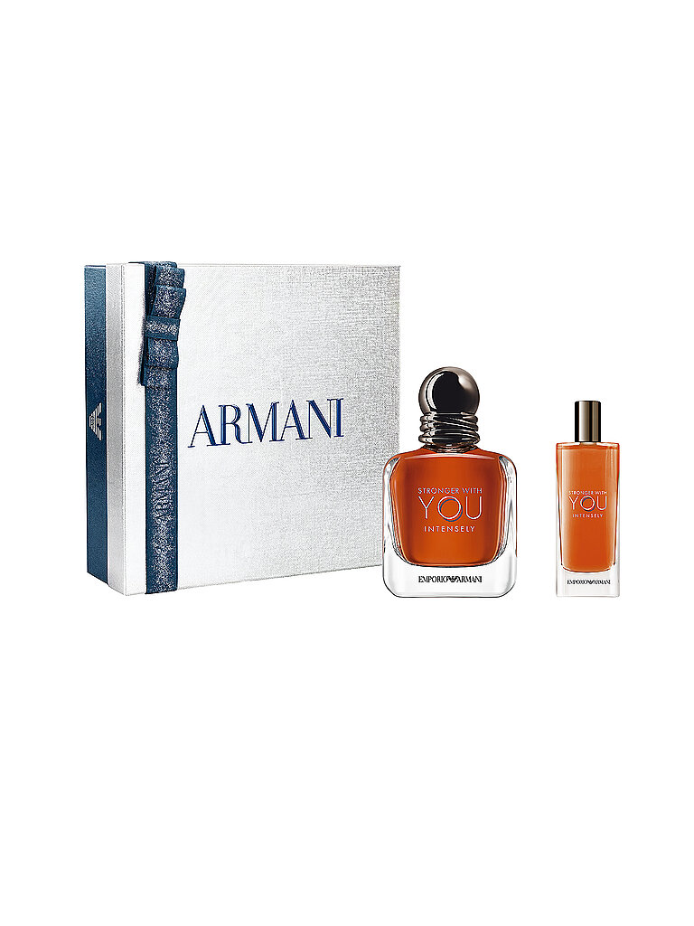 ARMANI Geschenkset - Stronger With You Intensely Set 50ml / 15ml