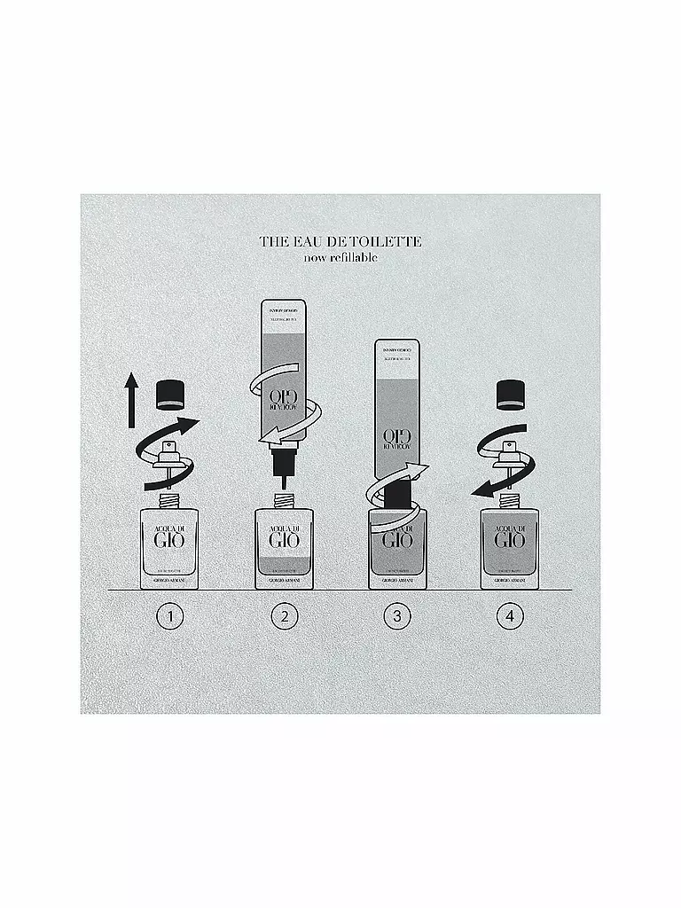 ARMANI | Acqua di Giò Eau de Toilette 150ml Nachfüllflakon | keine Farbe