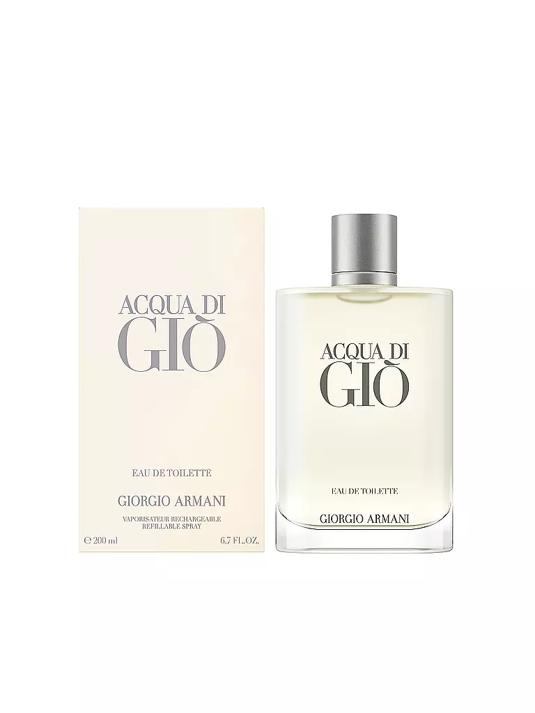 ARMANI | Acqua di Giò Homme Eau de Toilette 200ml Nachfüllbar | keine Farbe