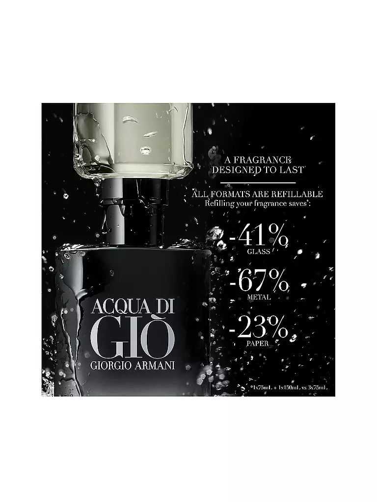 ARMANI | Acqua di Giò Parfum 150ml Nachfüllflakon | keine Farbe