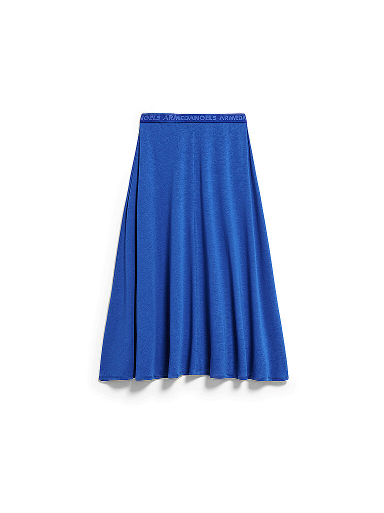 Midirock ILENIAA LARAA blau XS damen