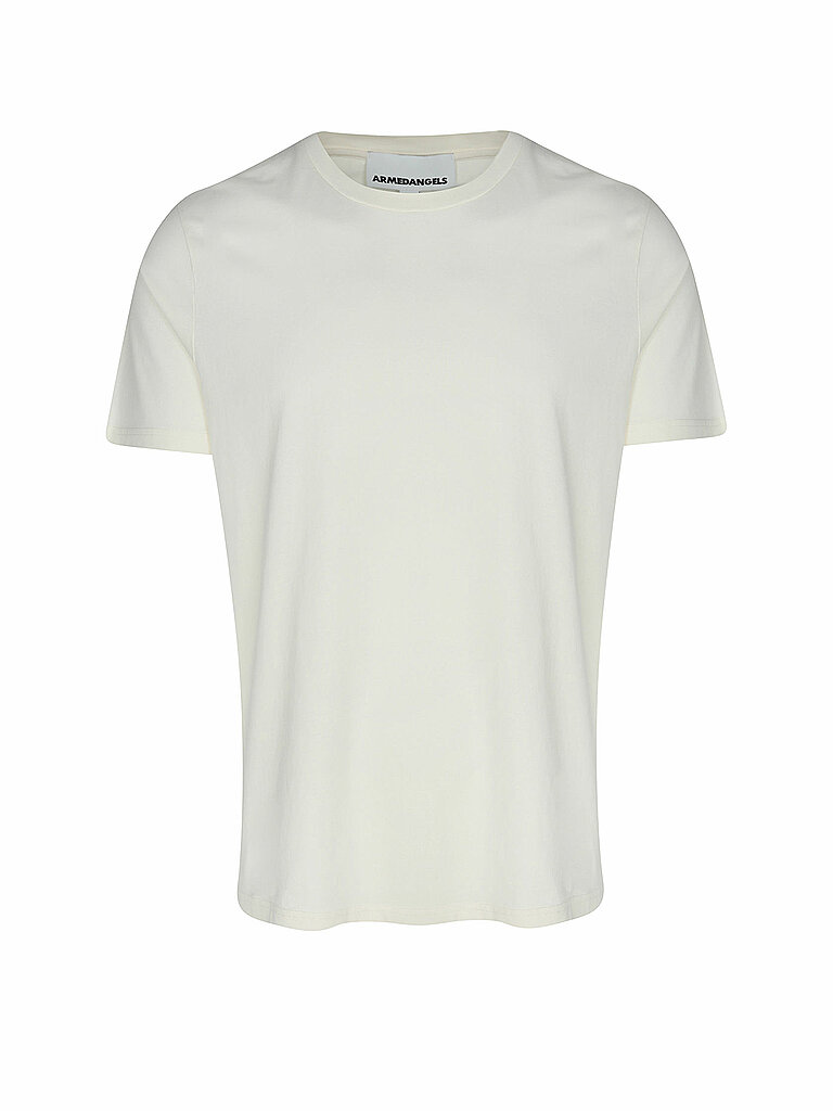 ARMEDANGELS T-Shirt JAAMES creme   S herren