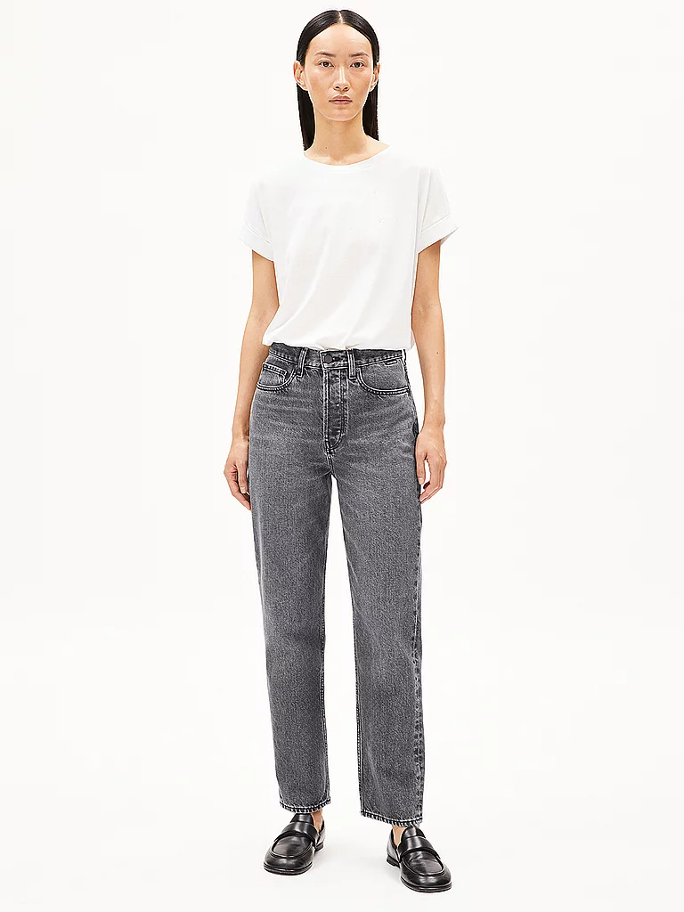 Armedangels Aaikala Straight Leg Jeans Black 29/L32 2