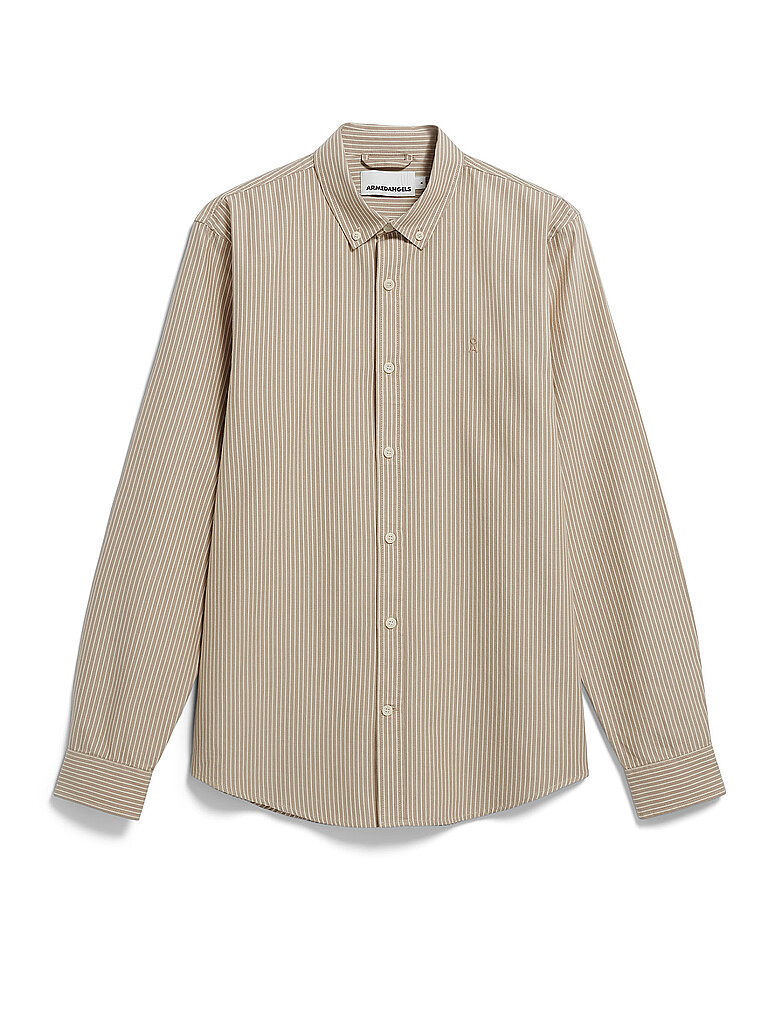 Hemd Regular Fit beige L herren
