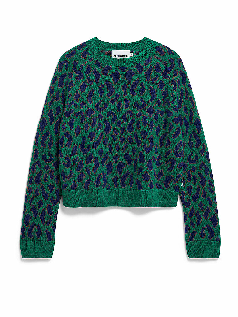 Pullover DILIRIAA LEOPAA grün L damen