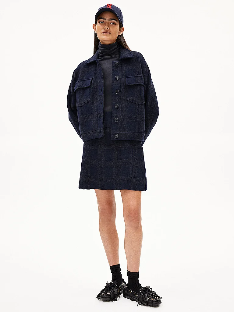 ARMEDANGELS JOAALISON Knit Jacket Dark Blue XS Women 2