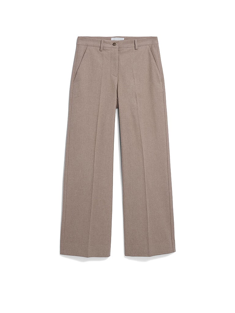 ARMEDANGELS Marlenehose LEANDRAA beige | L