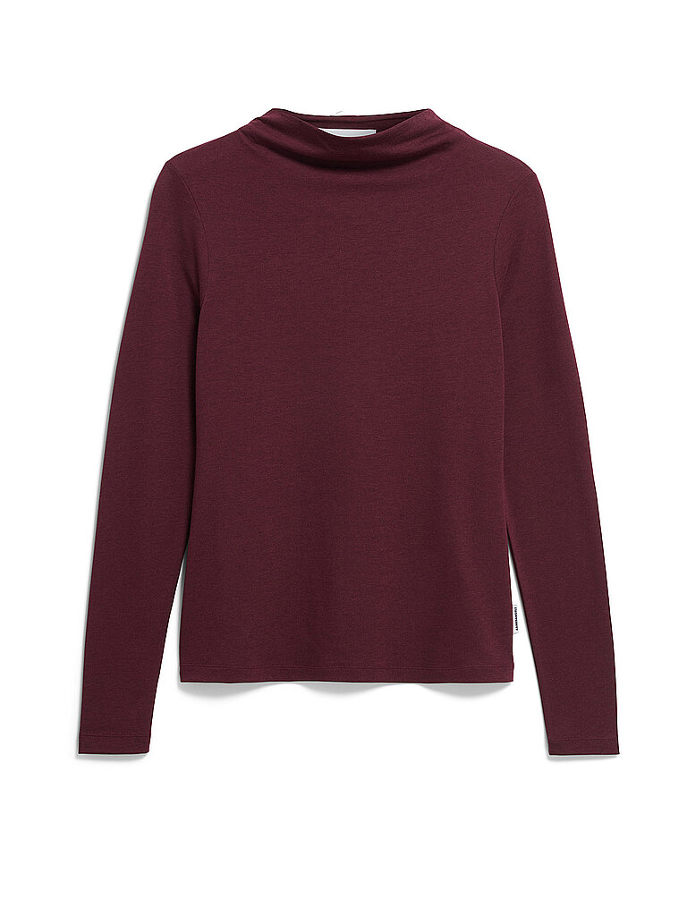 Langarmshirt CALUNAA dunkelrot XS damen
