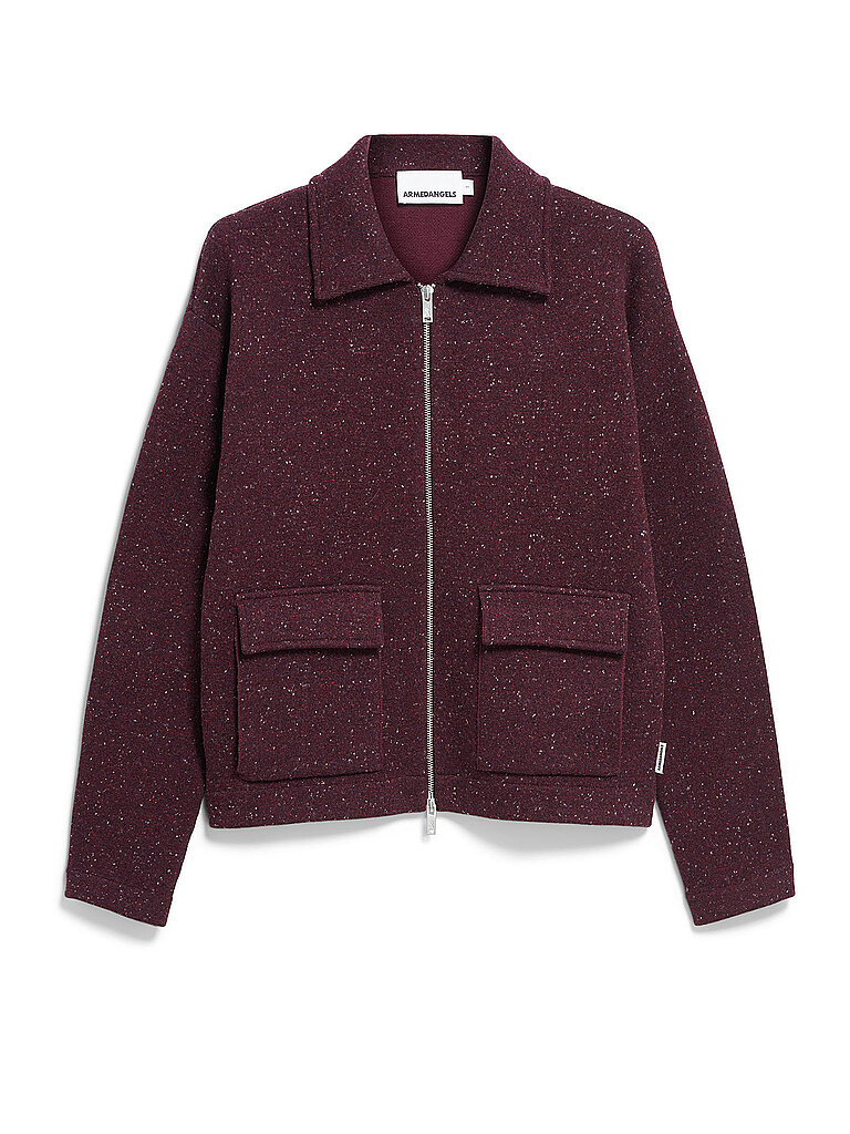 ARMEDANGELS Jacke DOROTHEAA dunkelrot | XL
