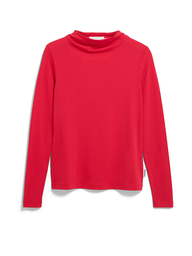 ARMEDANGELS Langarmshirt CALUNAA rot | XS