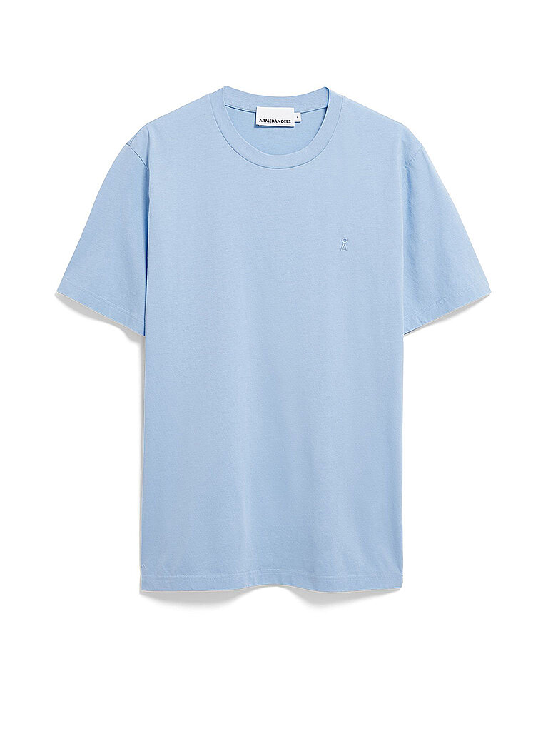 ARMEDANGELS T-Shirt JAAMES hellblau   S herren