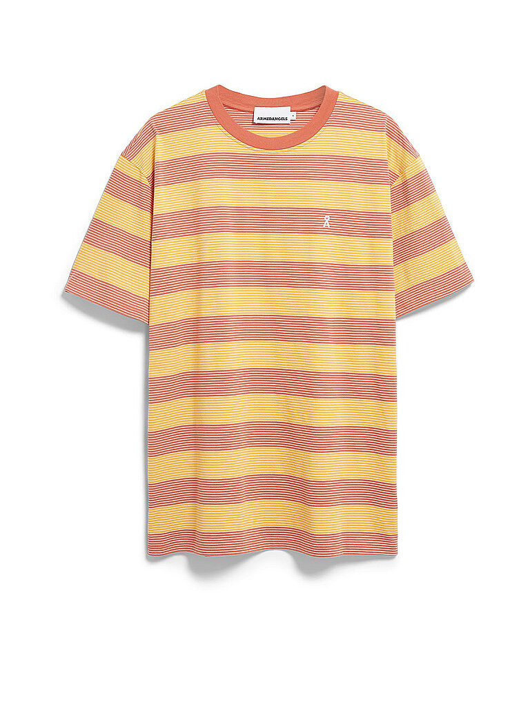 ARMEDANGELS T-Shirt MAARKOS gelb | S