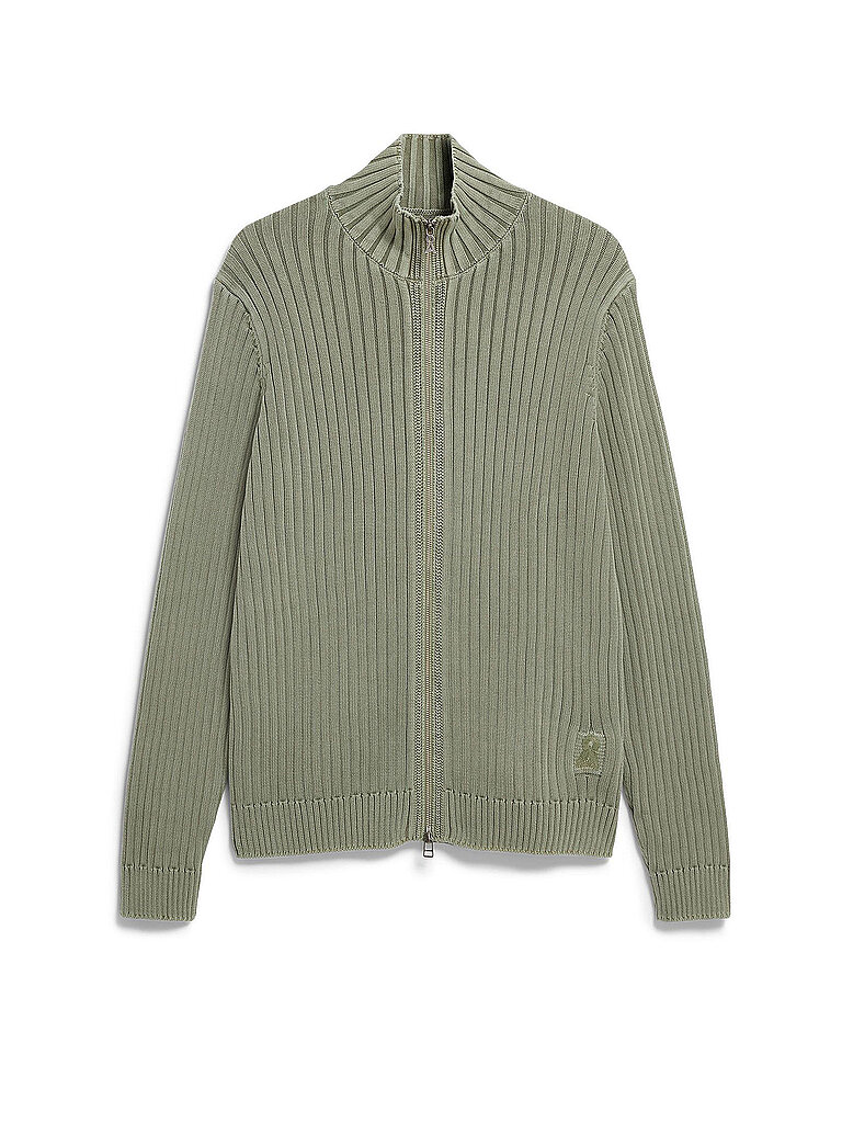 ARMEDANGELS Strickjacke  olive | S