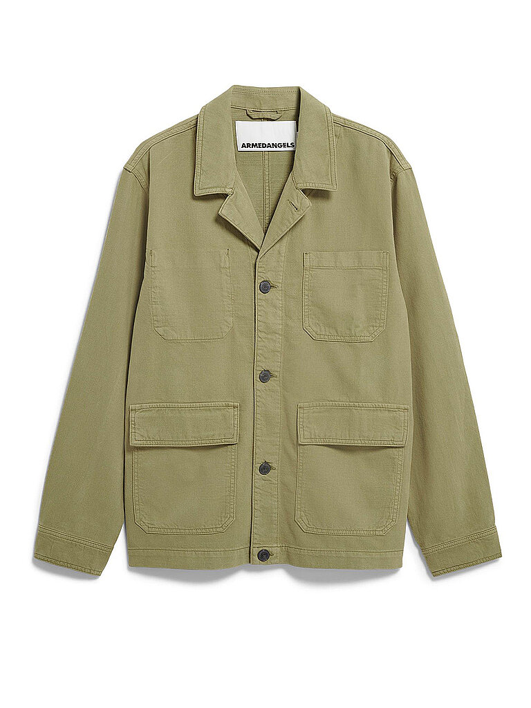 ARMEDANGELS Jacke olive L herren