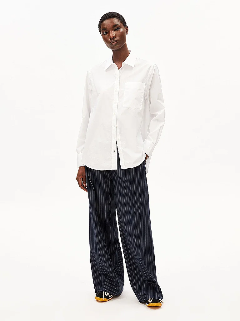 ARMEDANGELS Bluse  weiss   L damen 3