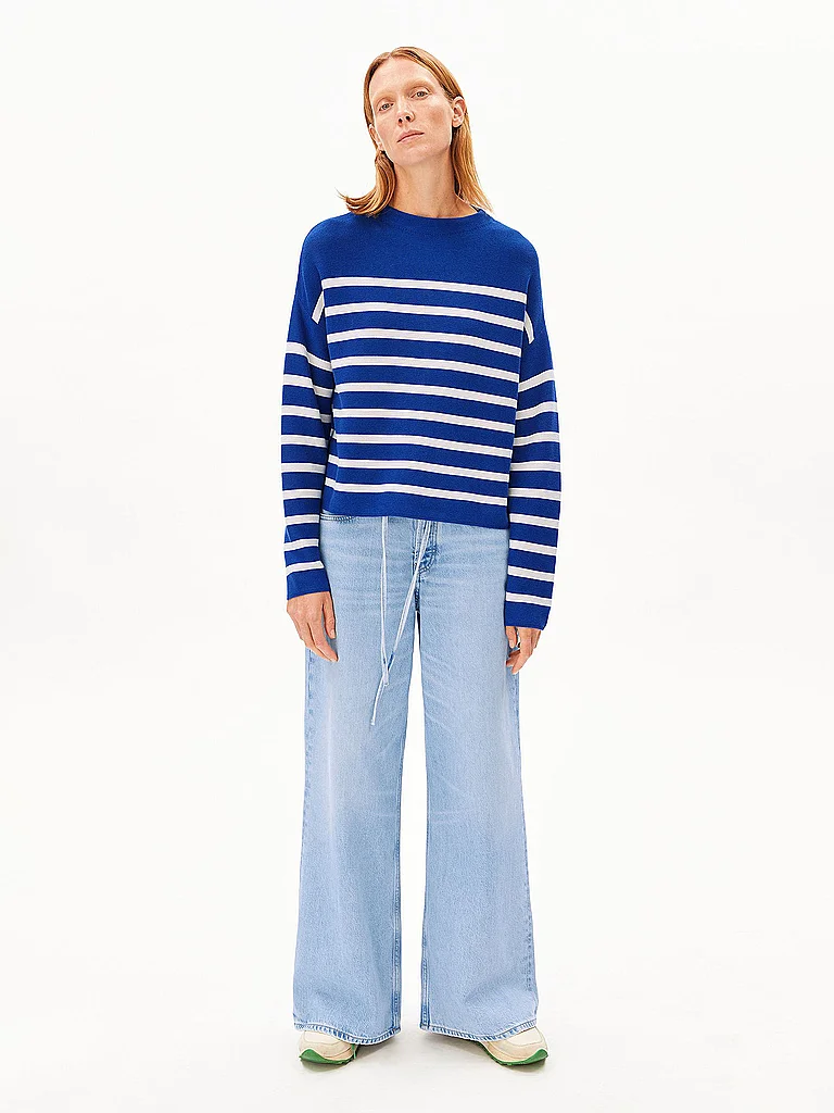 ARMEDANGELS Merinaa Pullover Blue S Women 2
