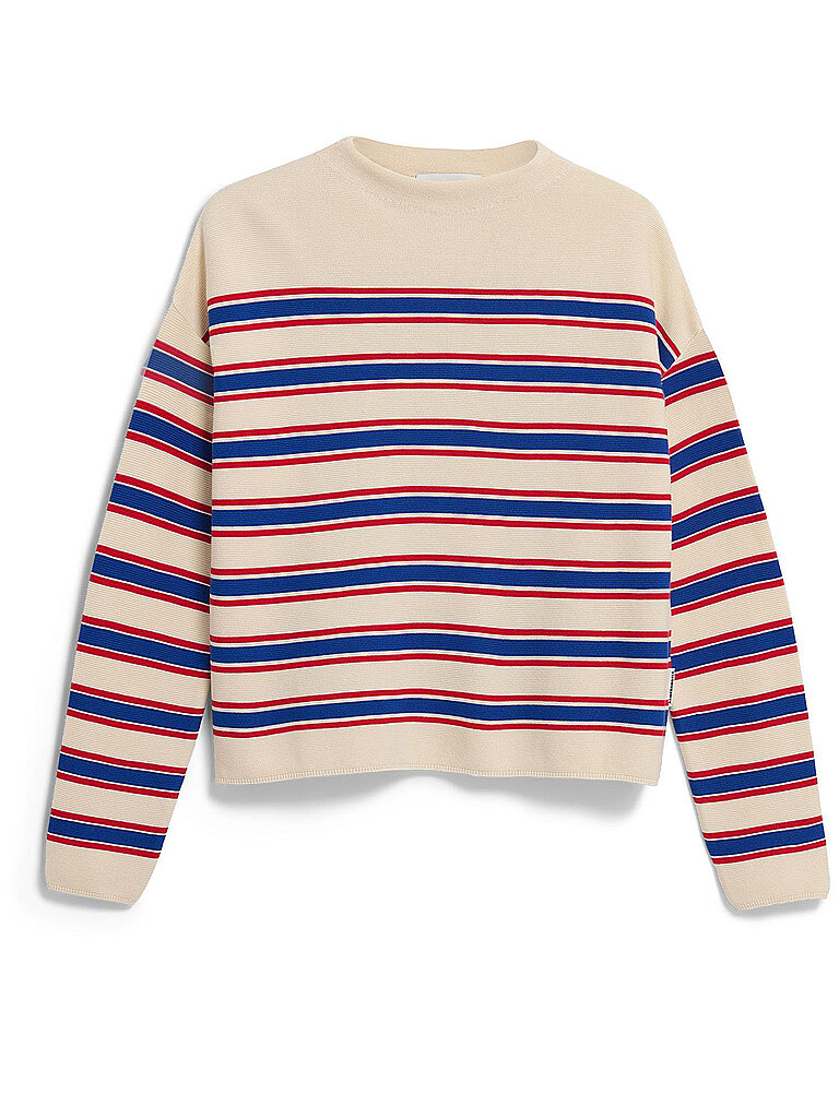 ARMEDANGELS Pullover MERINAA creme | S