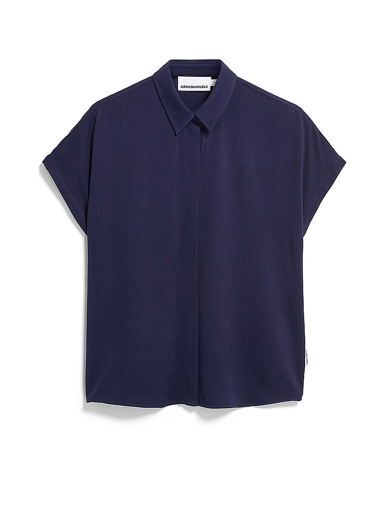 ARMEDANGELS Bluse LARISAANA dunkelblau | XS