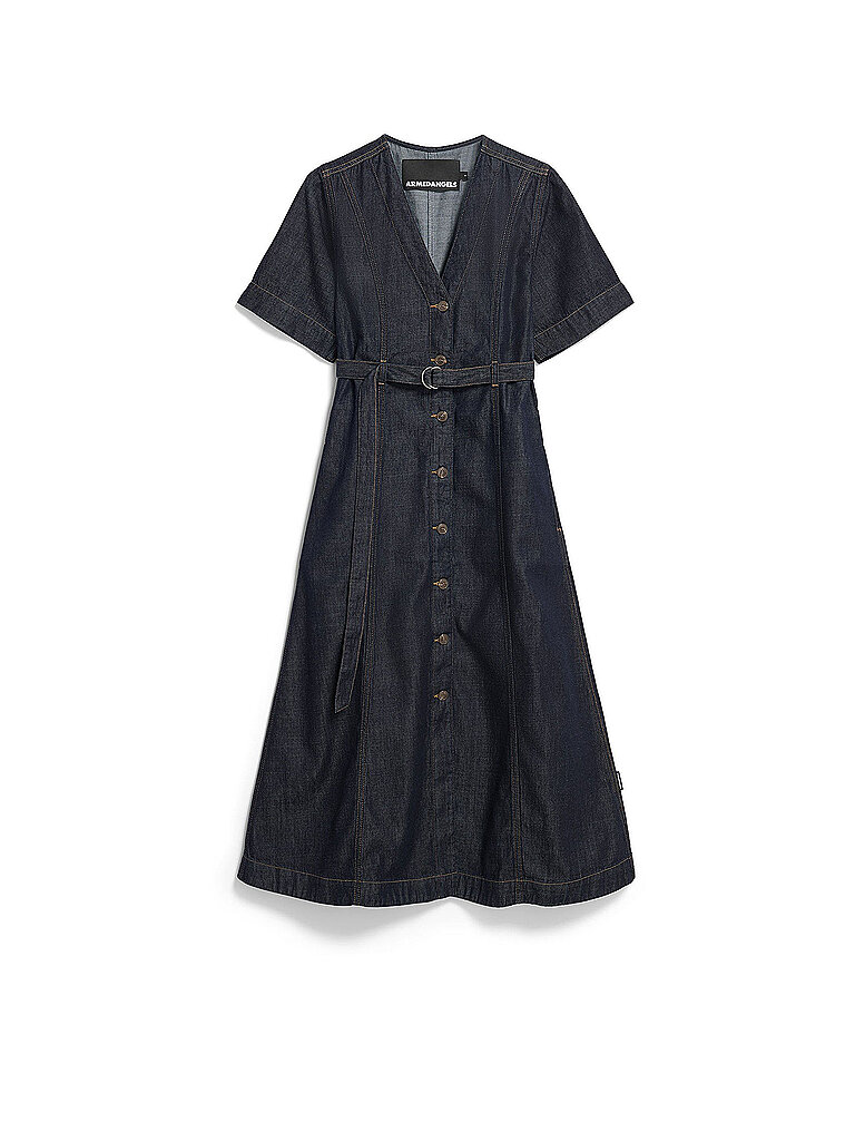 Midikleid dunkelblau XS damen