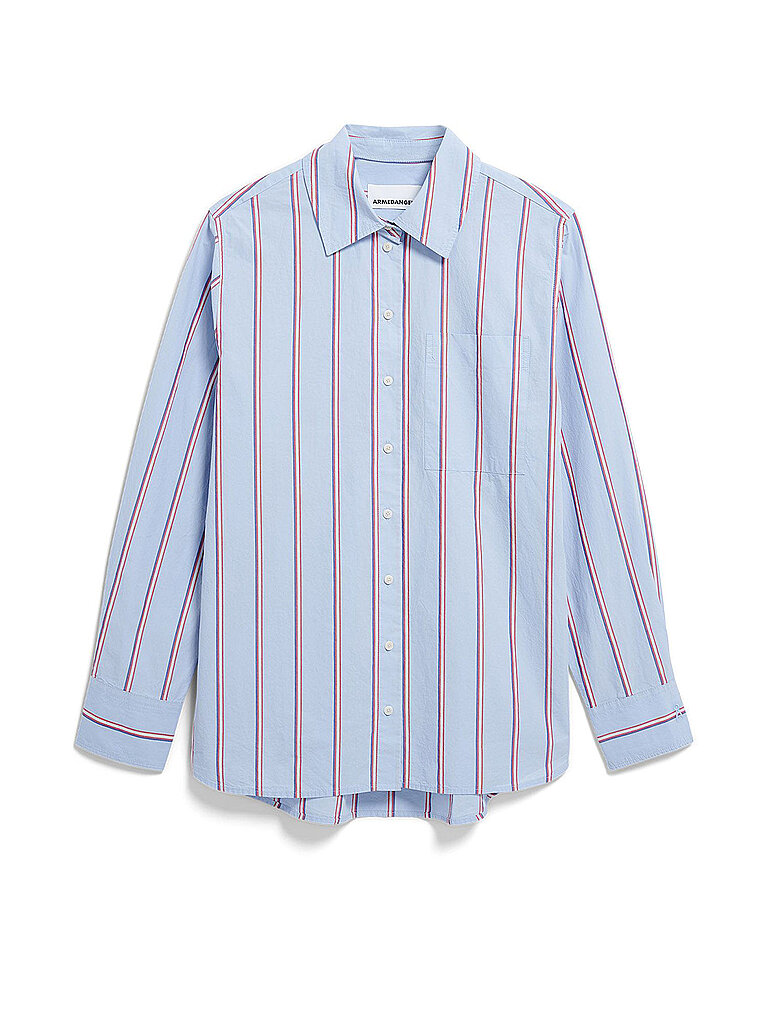 Bluse hellblau M damen
