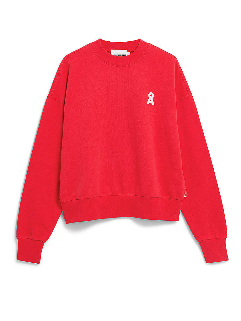 ARMEDANGELS Sweater ICONIC ALIZAA rot | XXL