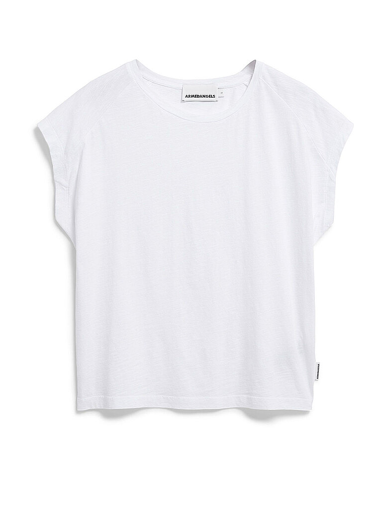 T-Shirt weiss M damen