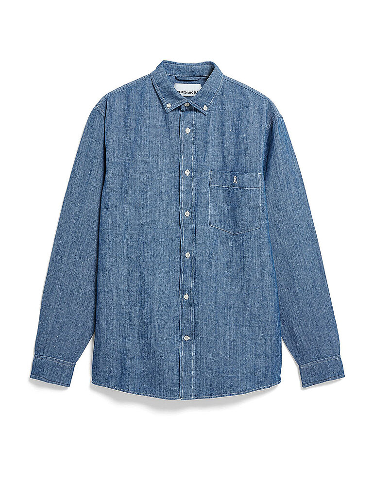 ARMEDANGELS Jeanshemd  blau | M