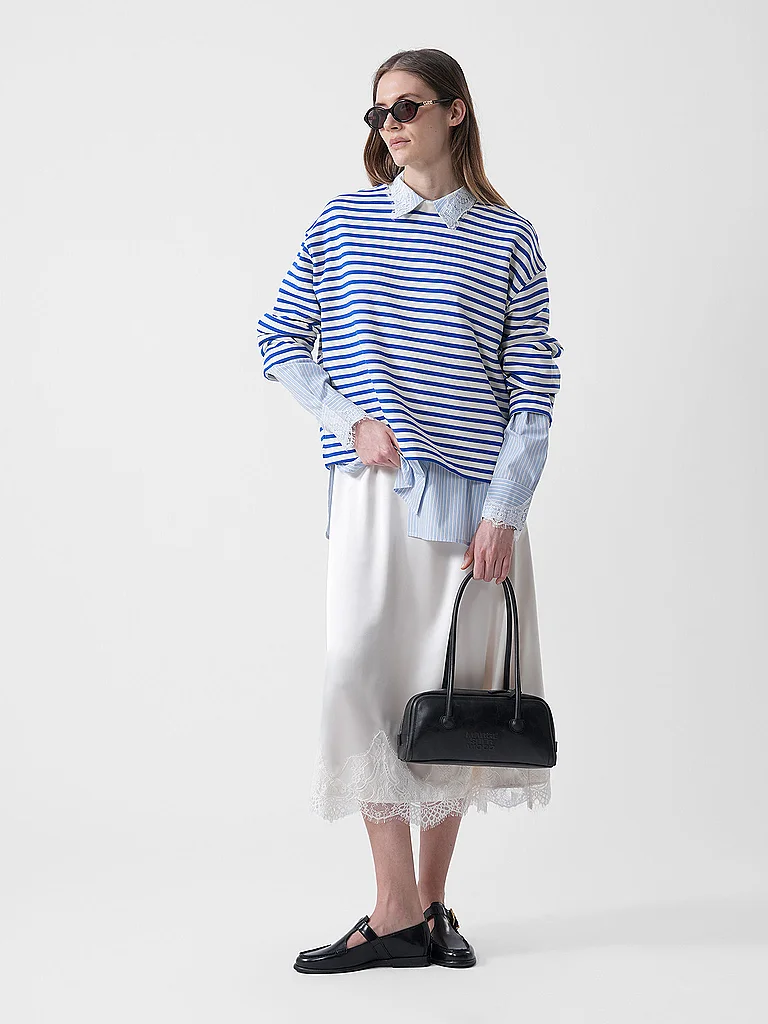 ARMEDANGELS Sweater Oversized Fit FRANKAA  STRIPES creme   M damen 2