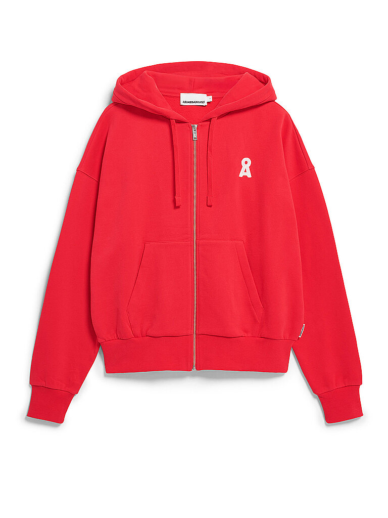 Sweatjacke RIXAMAA rot S damen