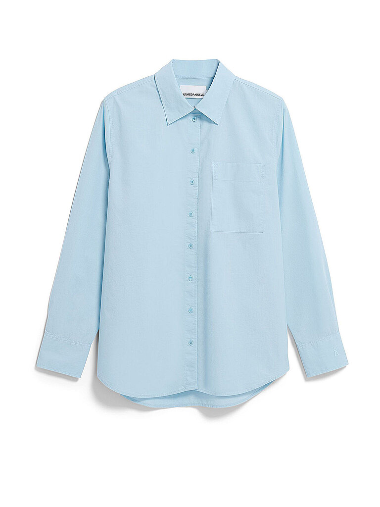 Bluse hellblau S damen