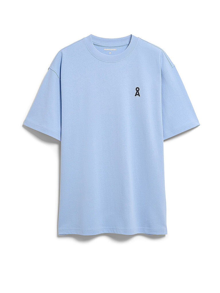 T-Shirt MAARKOS hellblau M herren