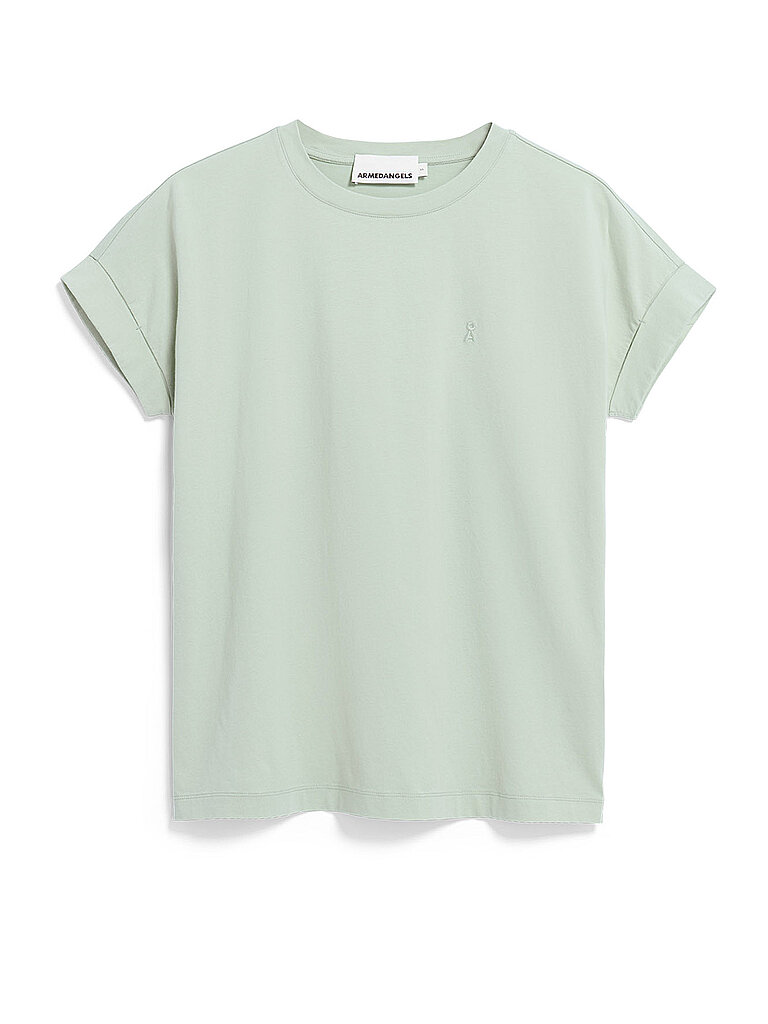 ARMEDANGELS T-Shirt IDAARA hellgrün | L
